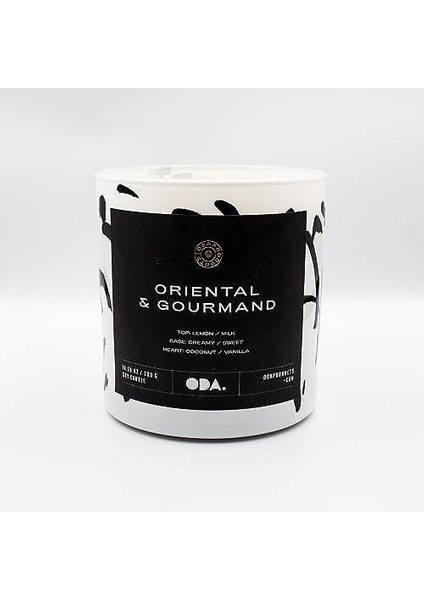 Oriental & Gourmand - Oryantal & Gurme Dekoratif Desenli Soya Mumu I 300 gr (Renkli) fiyatları