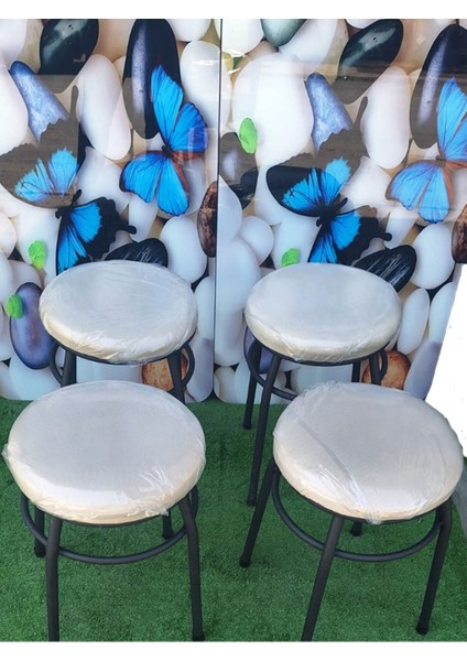 4'lü Tabure Statık Ayaklı