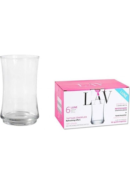 Lune 6'lı Meşrubat Bardağı