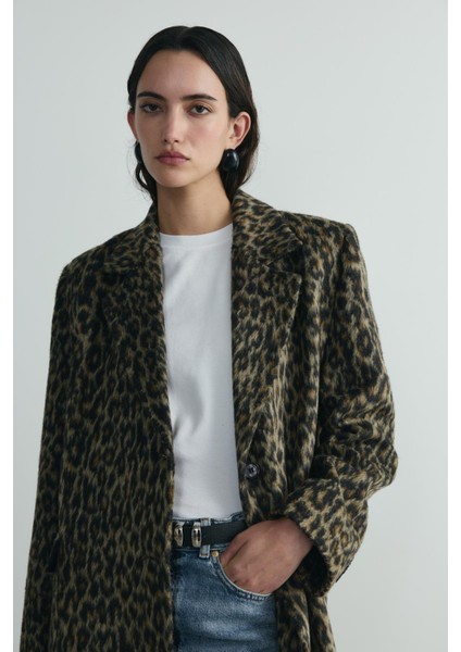 Kahverengi Roar Leopar Desenli Kaban fiyatları