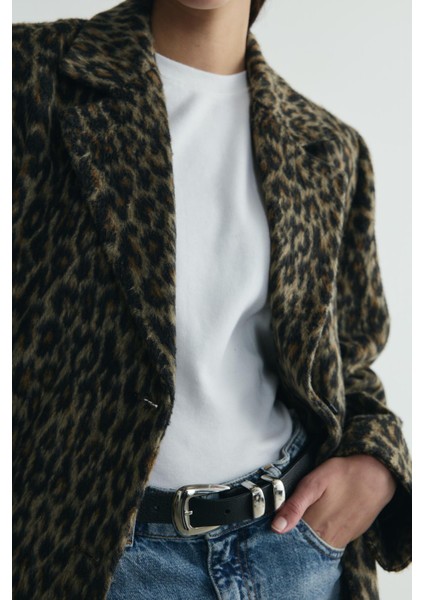 Kahverengi Roar Leopar Desenli Kaban modelleri