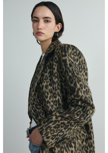 Kahverengi Roar Leopar Desenli Kaban fırsatları