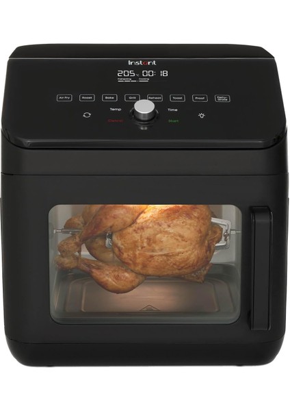 Xl Airfryer, 13 Litre Hava Fritözü, Kızartma,, Fırınlama, Tost Yapma, Isıtma ve Kurutma