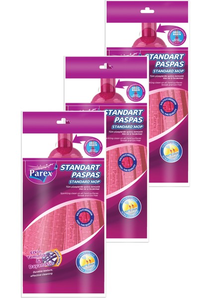 Standart Paspas Üçlü Paket