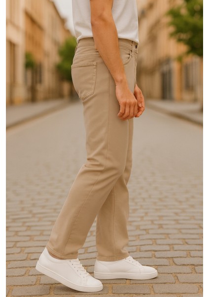 Cedy Denım Erkek Yüksel Bel Bol Kesim Boru Paça Martin Kot Pantolon Reguler Fit Jean - C336