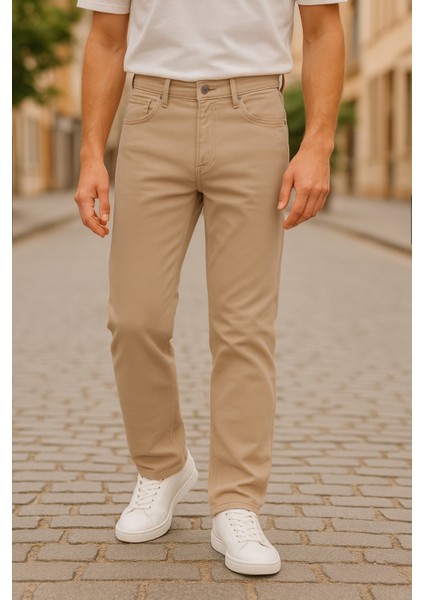 Cedy Denım Erkek Yüksel Bel Bol Kesim Boru Paça Martin Kot Pantolon Reguler Fit Jean - C336 fırsatları