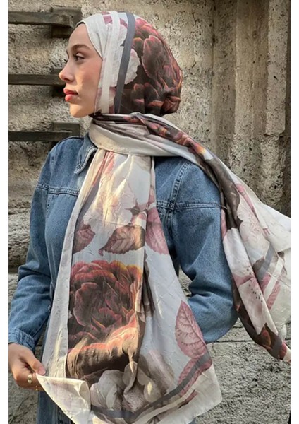 Gül Desen Bambu Şal fiyatları