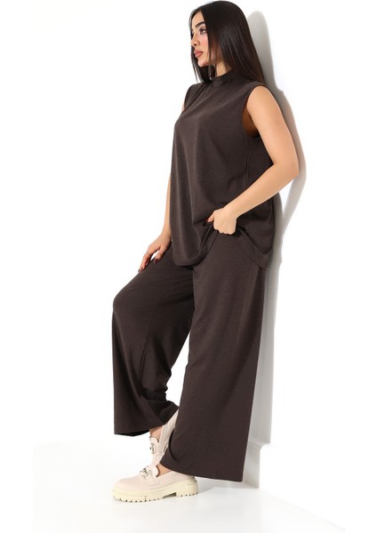 Kadın Sıfır Kol Yün Viskon Boğazlı Bluz indirimleri