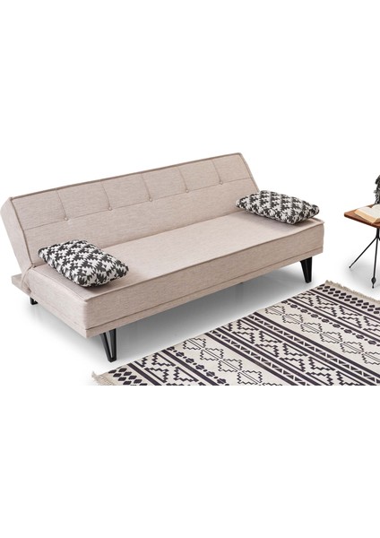 Idea Üçlü Koltuk Krem