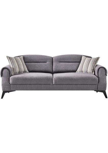 Vega Üçlü Koltuk Gri