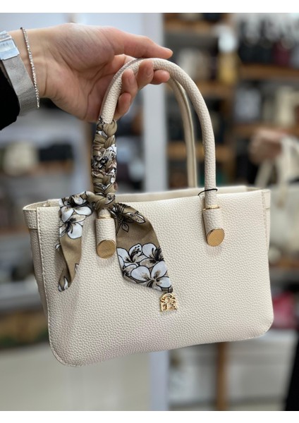 67-8123 Kadın Omuz ve Kol Çanta-Bej