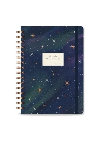 A5 Spiralli Süresiz Planlayıcı Ajanda - 15X21 fiyatları