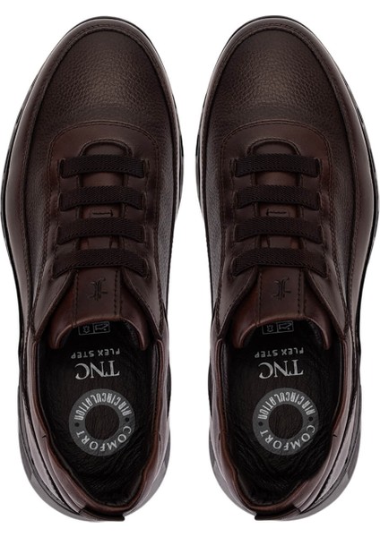 Erkek Hakiki Deri Kahverengi Sneakers & Spor Ayakkabı 298 1401-F603 Erk Ayk SK25-26 Kestane Atlas indirimleri