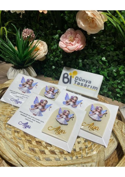 Uv Baskı Pleksi Magnet Söz, Nişan, Nikah, Düğün, Kına, Doğum Günü 10 Adet modelleri