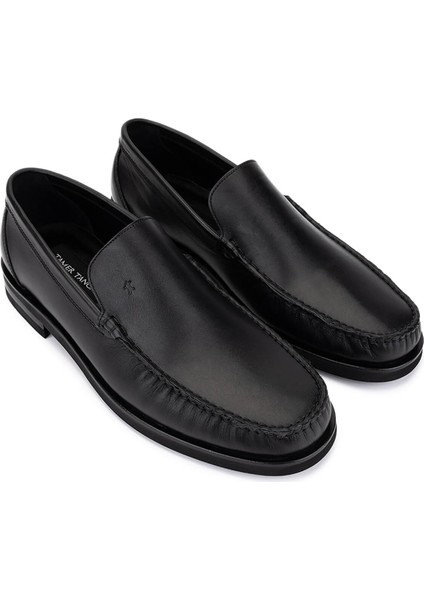 Erkek Hakiki Deri Siyah Analin Loafer Ayakkabı 1008 3539 Erk Ayk SK25-26 Sıyah Anl fiyatları