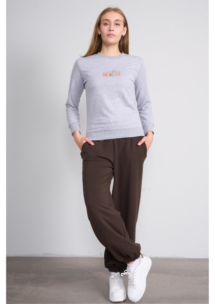 Çetinkaya Fithit 7661 Kadın Modal Lastikli Paça Eşofman Alt Acı Kahve fiyatları