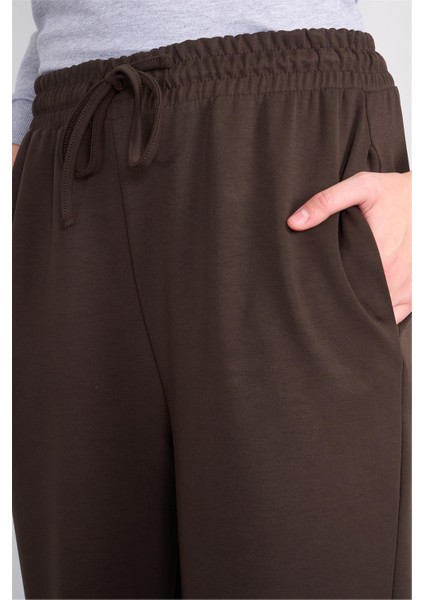 Çetinkaya Fithit 7661 Kadın Modal Lastikli Paça Eşofman Alt Acı Kahve fırsatları