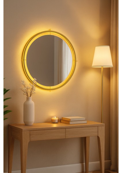 Xl Boy Serenity Exclusive Mat Gümüş Konikli Ledli Ayna Iskandinav Tarzı Dekoratif Duvar Aynası 30X80 fiyatları