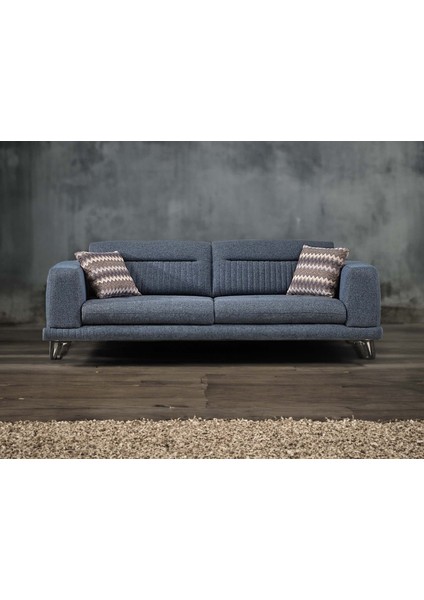 Hermes Üçlü Koltuk Mavi fiyatları