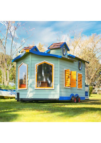 Ahşap Çocuk Tinyhouse Oyun Evi indirimleri