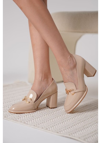 Modaserdem Melly Nude Rugan Kadın Topuklu Ayakkabı fiyatları