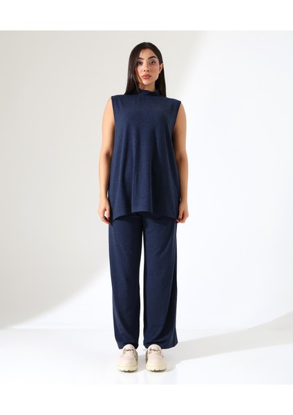 Kadın Sıfır Kol Yün Viskon Boğazlı Bluz fiyatları