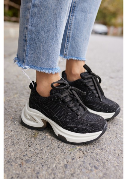 Sochı Kadın Bej Tas Detay Ithal Taban Sneaker