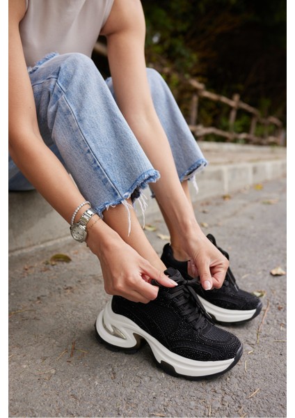 Sochı Kadın Bej Tas Detay Ithal Taban Sneaker modelleri