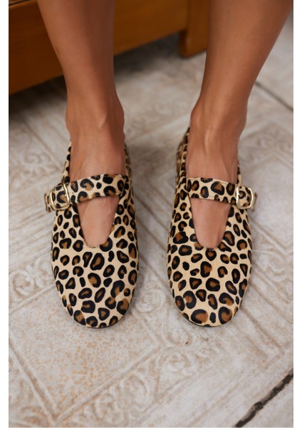 Potter Kadın Lacivert Gercek Suet Babet