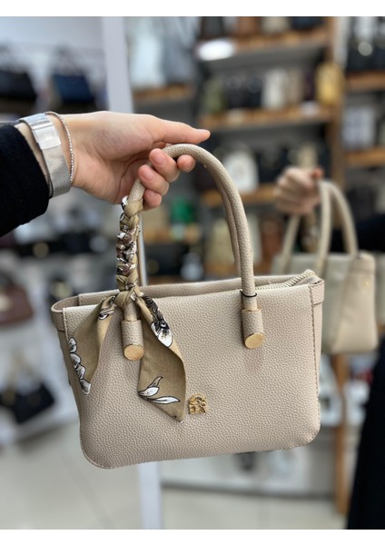 67-8123 Kadın Omuz ve Kol Çanta-Kum
