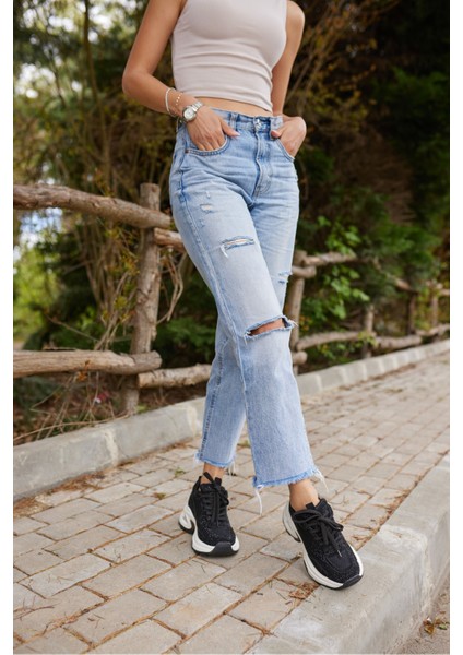 Sochı Kadın Bej Tas Detay Ithal Taban Sneaker