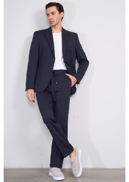 9148 Erkek Mono Yaka Slimfit Takım Elbise Koyu Lacivert fiyatları