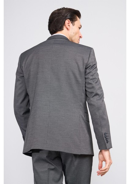 Kagı K26 Siyah Erkek Padova Yeleklı Takım