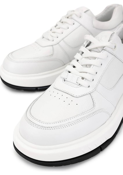Erkek Hakiki Deri Beyaz Sneakers & Spor Ayakkabı 298 3228-2605 Erk Ayk SK25-26 Beyaz modelleri