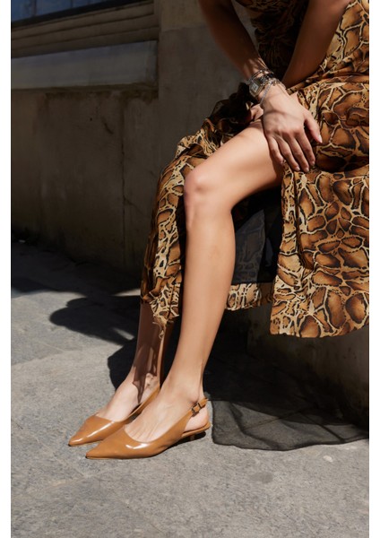 Murcia Kadın Siyah Mini Topuklu Slingback Ayakkabi indirimleri