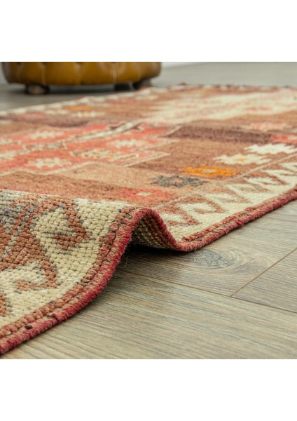 Sera Rustik Desenli Yün Yolluk 96X347 cm indirimleri