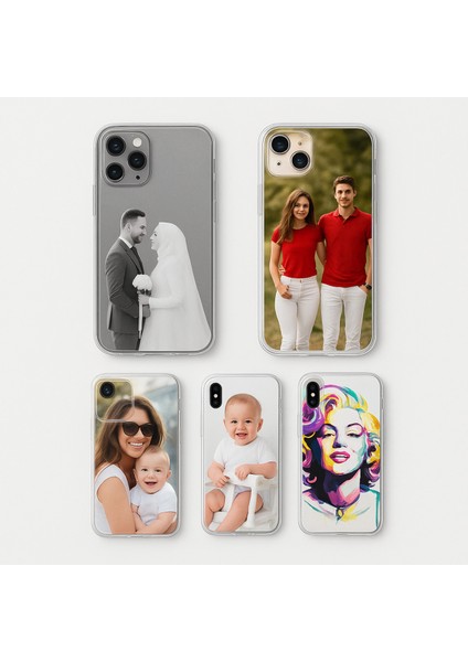 Aşkınıza Özel 2’li Kılıf Seti – Sevgiliye Hediyelik Şeffaf Uv Baskı Telefon Kılıfı fırsatları