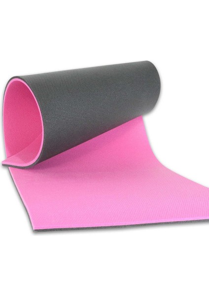 Yoga Mat 1,6 mm Pembe-Siyah