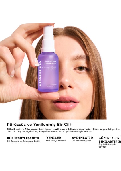 Cilt Bakım Serum Seti – Hyalüronik Asit, Peptit, Vitamin C ve AHA ile Dolgunlaştırıcı, Yenileyici, Yatıştırıcı Vegan Formül, 4×30 ml fırsatları