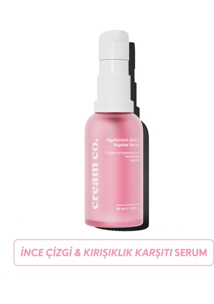 Peptit Serum | Niacinamide Hyaluronik Asit | Tüm Cilt Tipleri
