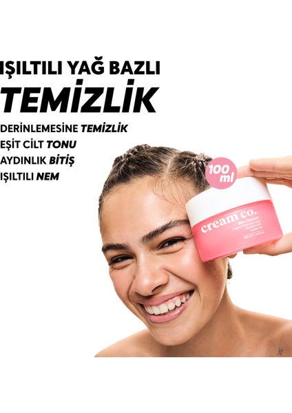 Yağ Bazlı Balm Yüz Makyaj Temizleyici |Nemlendirici | Hyaluronik Asit | 100 ML fiyatları