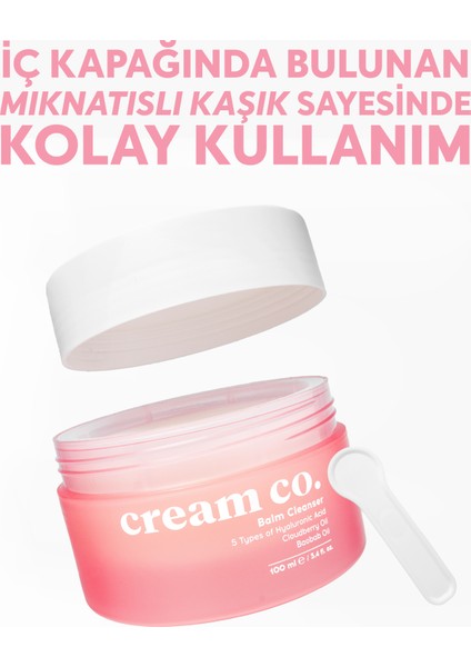 Yağ Bazlı Balm Yüz Makyaj Temizleyici |Nemlendirici | Hyaluronik Asit | 100 ML modelleri