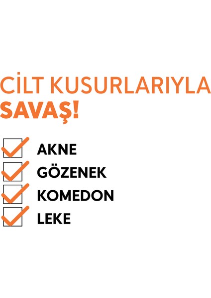 Leke Karşıtı AHA BHA C Vitamini Tonik | Glikolik Asit Salisilik Asit | 200ML fırsatları