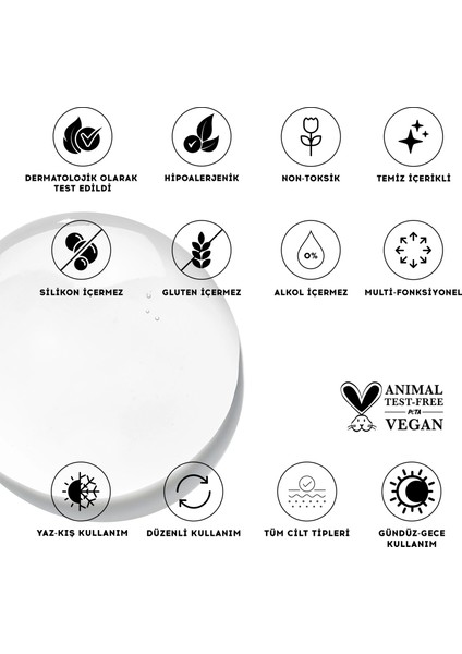 Leke Karşıtı AHA BHA C Vitamini Tonik | Glikolik Asit Salisilik Asit | 200ML