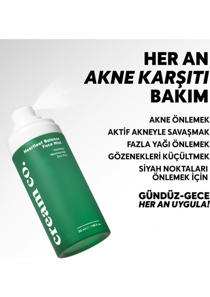 Ferahlatıcı Yüz Spreyi | Heartleaf Face Mist | Niacinamide | Tüm Cilt Tipleri modelleri