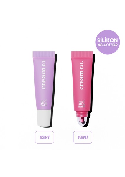 3in1 Lip Balm 402 | Nemlendirici Parlatıcı Dudak Bakım | Pembe Sakız | Hyaluronik Asit Seramid fiyatları
