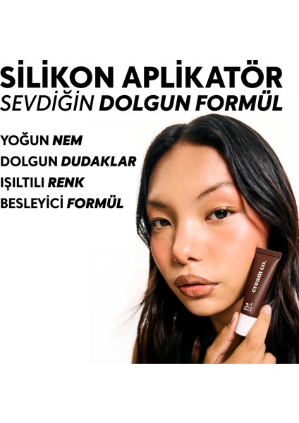 Nemlendirici Parlatıcı 3in1 Lip Balm | Dudak Bakım | Mocha Kahve | Hyaluronik Asit Seramid modelleri