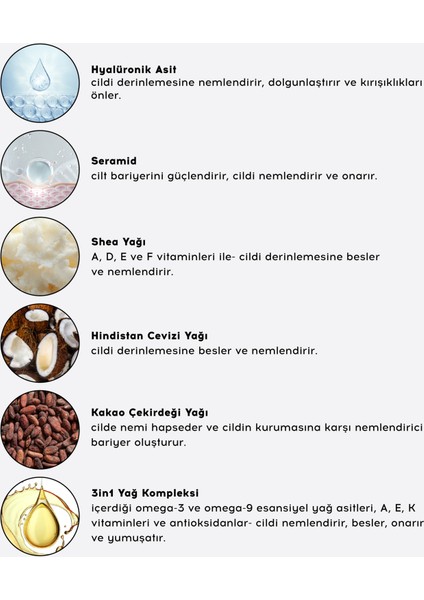 Nemlendirici Parlatıcı 3in1 Lip Balm | Dudak Bakım | Cupcake Rose Gülkurusu Hyaluronik Asit Seramid