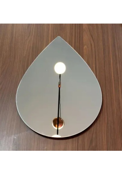 Kablosuz Pilli Ledli 55×55 Boyut 4mm Kalınlık Berrak Rodajlı Ultra Lux Dekor Ayna ( Piller Hediye)