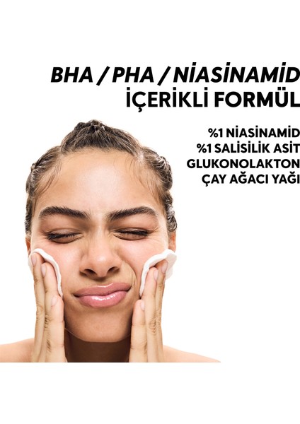 Akne Karşıtı BHA PHA Niacinamide Tonik | Arındırıcı | Glikolik Asit | 200ML modelleri